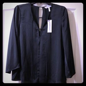 BCBGMAXAZRIA bell sleeve blouse